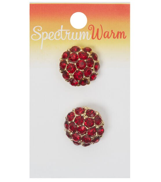 Round Red Buttons, Red Embellishment, Red Buttons - 4-Hole - 3/4in. - —  Crafted Gift Inc.