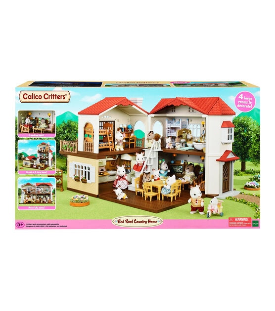 Calico Critters Red Roof Country Home, , hi-res, image 2