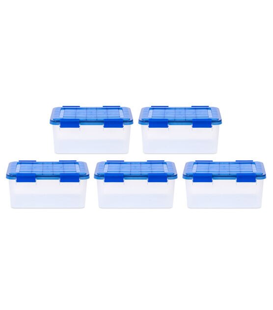 6 Pieces Component Storage Bin Garage Organizer Bins Stackable Storage Bin  Container for Nails Beads Buttons
