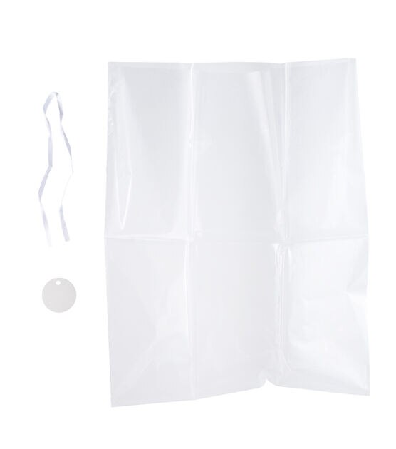 Prime Line Packaging Large Clear Plastic Gifts Bags with Handles Events  Bulk 50 Pcs – 16x6x12, 50 Pcs - Harris Teeter