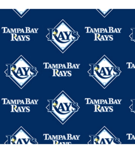MLB Tampa Bay Rays Cotton Fabric