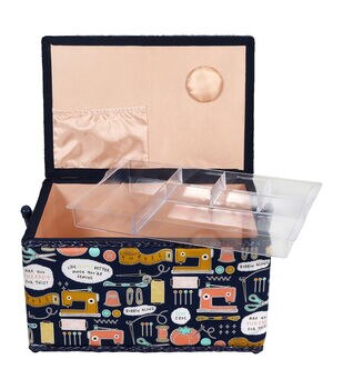 Singer 14 x 10 Sew Acessories Sewing Basket - Sewing Baskets & Pin Cushions - Sewing Supplies