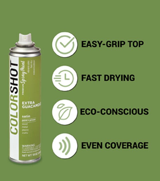 Colorshot 10oz Satin Spray Paint, , hi-res, image 55