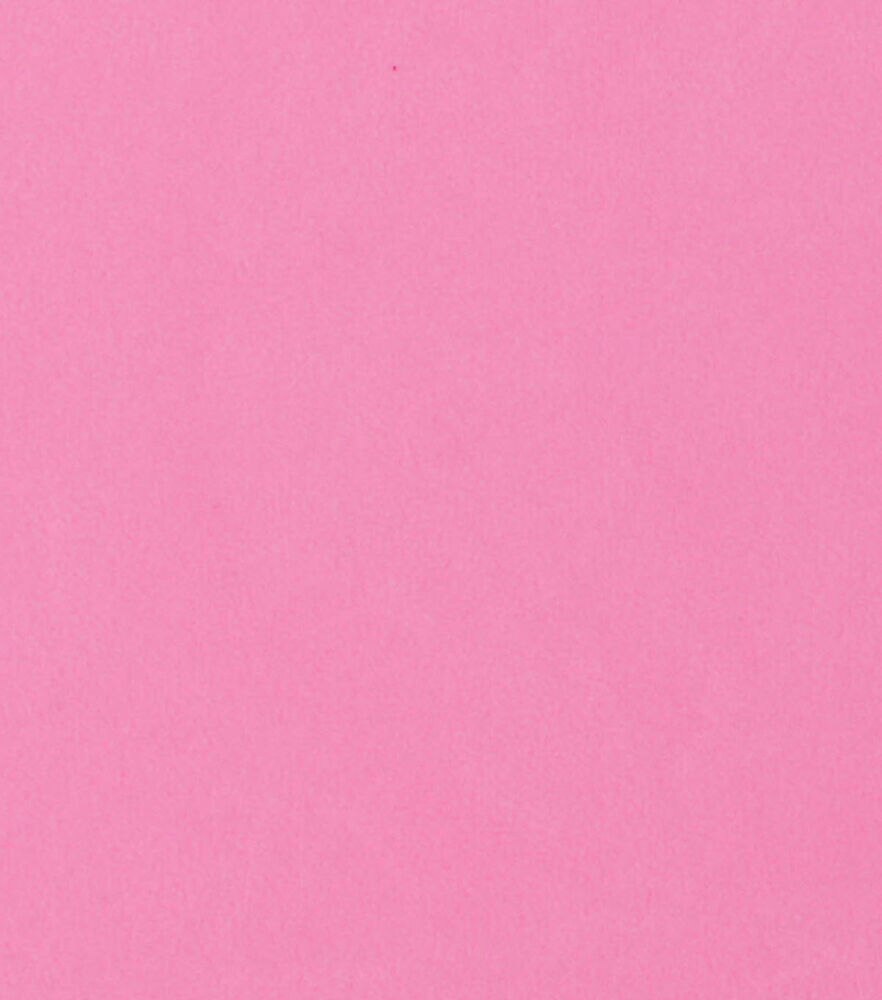 Anti Pill Plush Fleece Fabric Solids, Md Pink, swatch