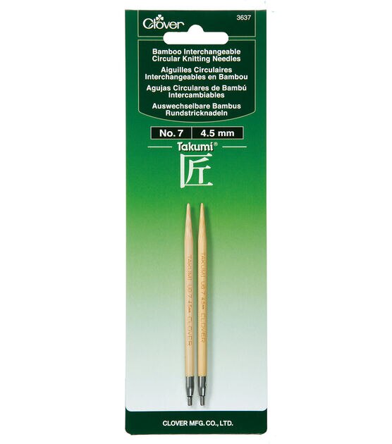 Clover 9 Single Point Knitting Needle Size 10 - MICA Store