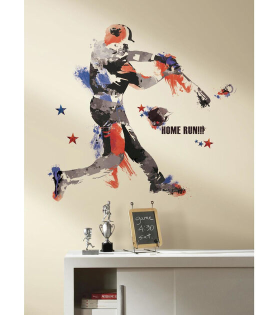 RoomMates Wall Decals Baseball Champion, , hi-res, image 4