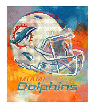 Fabric Traditions. NFL Miami Dolphins Allover 56/58 Inches 