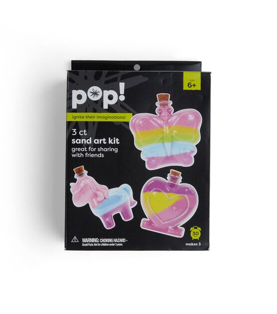 POP! Sparkle Sand Art Kit 17pc