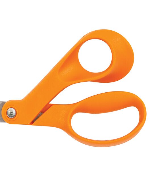 Fiskars Premier 7 Bent Scissors Red Left Handed