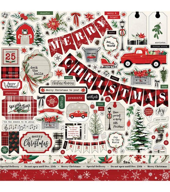 Carta Bella Paper Christmas Delivery 12 x 12 Collection Kit