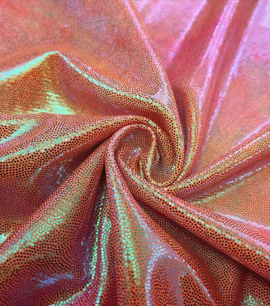 Pink & Orange Tie Dye Mystique Fabric, , hi-res, image 5