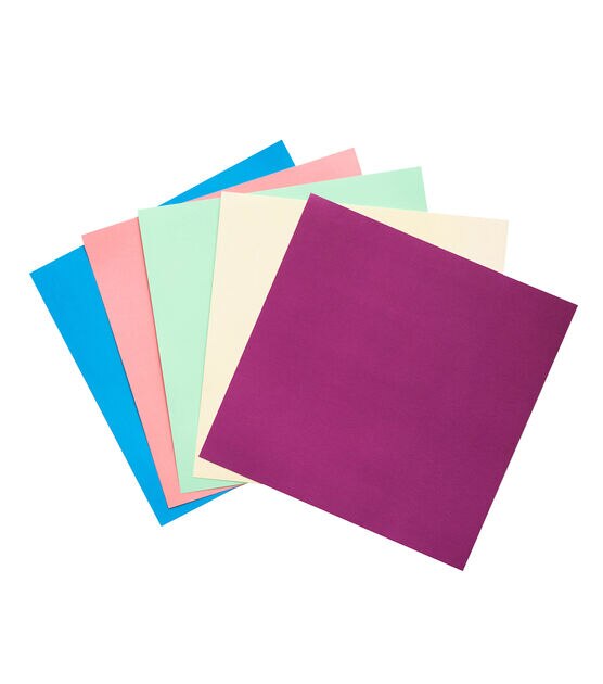 Cardstock 100 Sheets 21 Colors Bright Rainbow 8.5 X 11 Inch Sheets