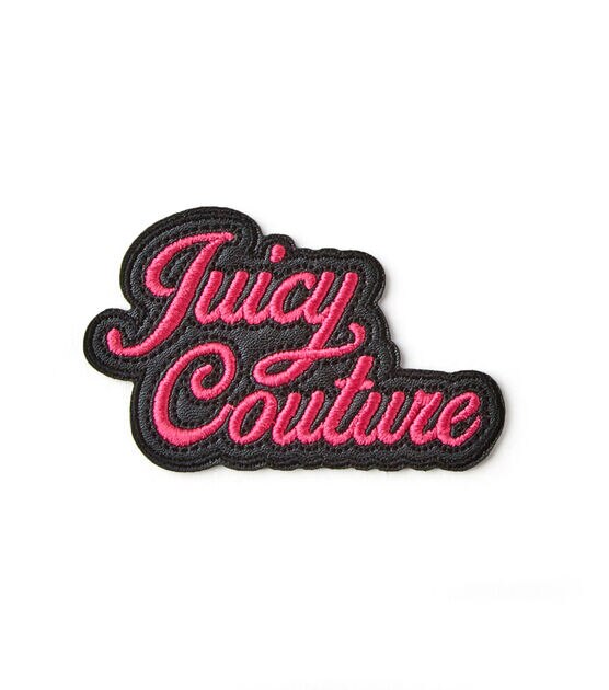 Juicy Couture 3" Cursive Iron On Patch, , hi-res, image 3