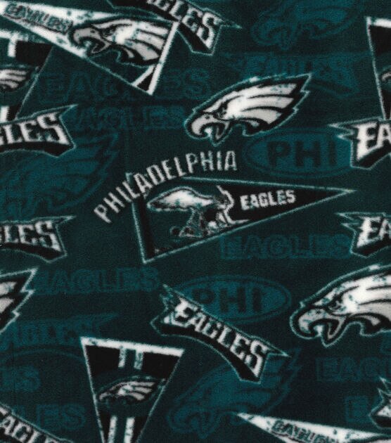 Fabric Traditions Philadelphia Eagles NFL Fleece Fabric