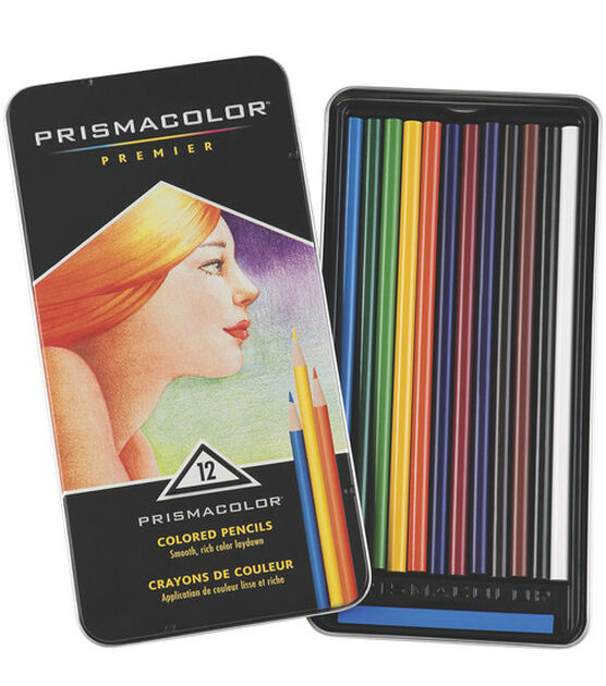 Prismacolor Col-Erase Colored Pencil - 12 Color Set
