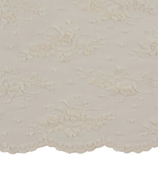 Ivory Lace Fabric by Casa Collection