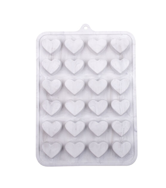 Nine Puffy Heart Pendant Silicone Mold | 16cm x 16cm x 2cm | DIY Silicone  Mold