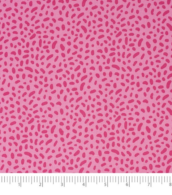 Spots on Pink Cotton Fabric by Keepsake Calico, , hi-res, image 3