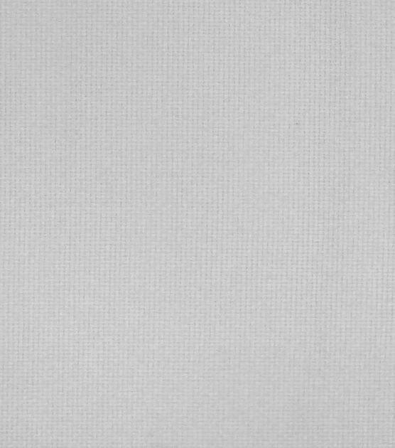 Aida Cloth Fabric 18 Ct White 18 In x 16 In Counted Cross Stitch
