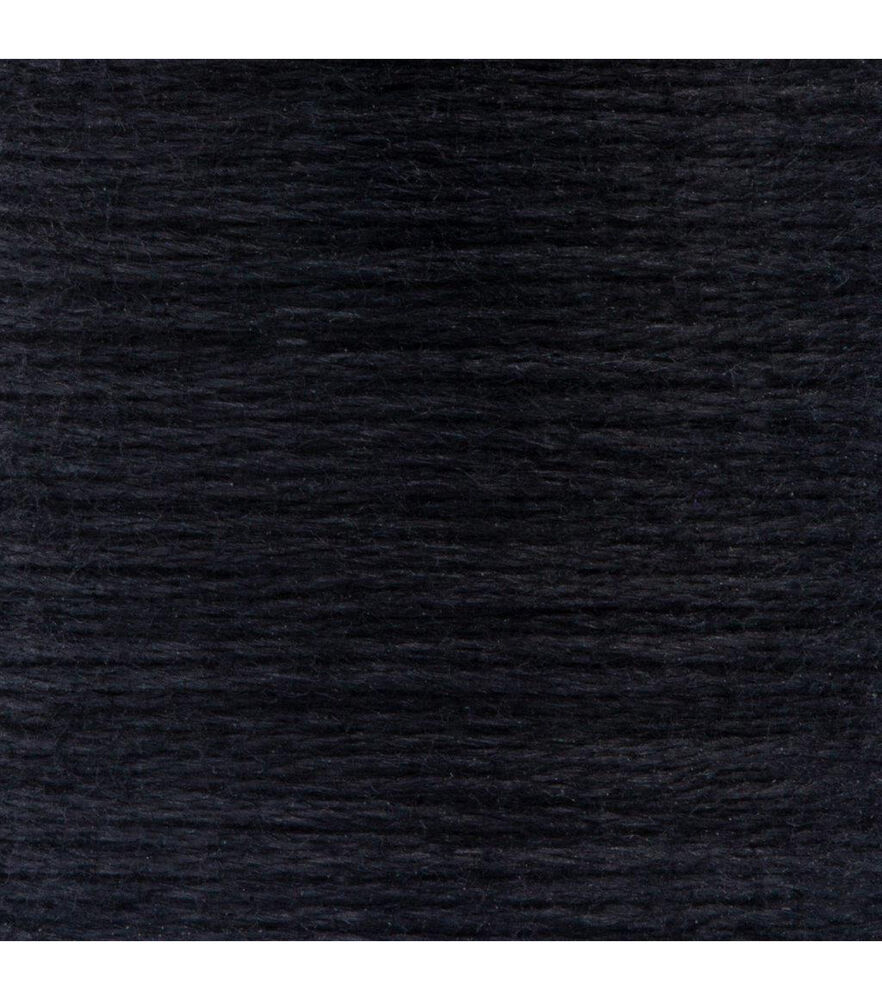 Anchor Cotton 32.8yd Cotton Embroidery Floss, 403 Black, swatch, image 13