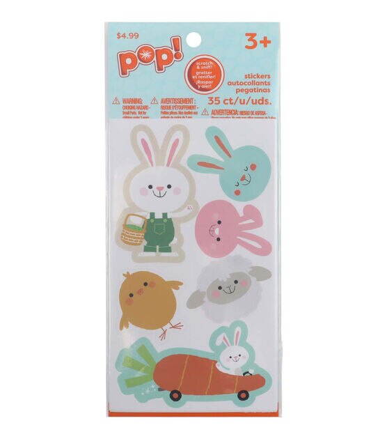 35ct Easter Scratch & Sniff Stickers by POP!