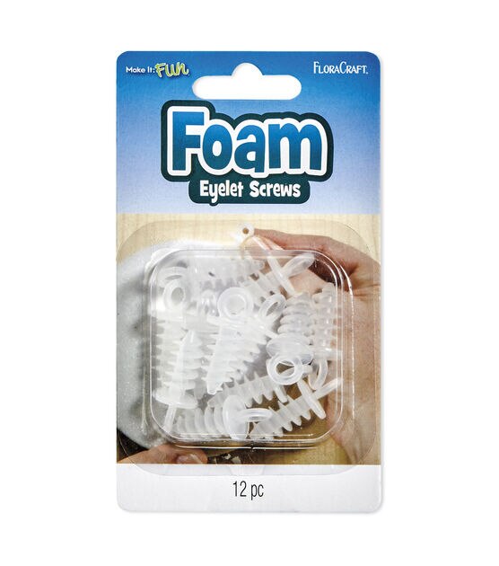 Smooth Foam Balls 2 12 Pkg White