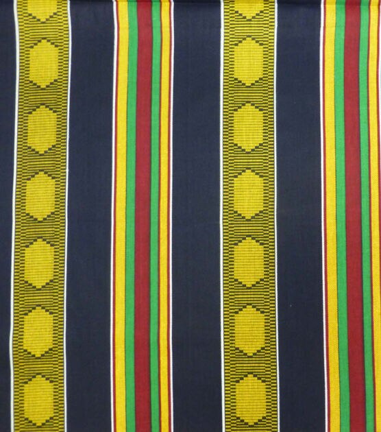 Navy and Light Blue Flecks Stripe Fabric | Woven Poly-cotton | Shirting  Apparel