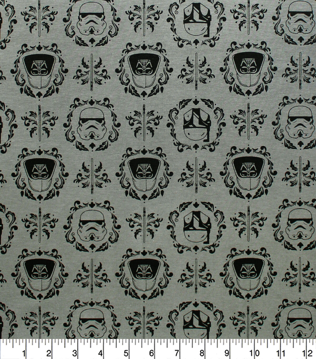 floral star wars fabric