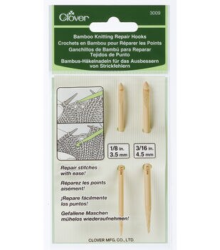 Clover Soft Touch Kit Crochet Plastique 13,5cm 2-6mm 9 Tailles 