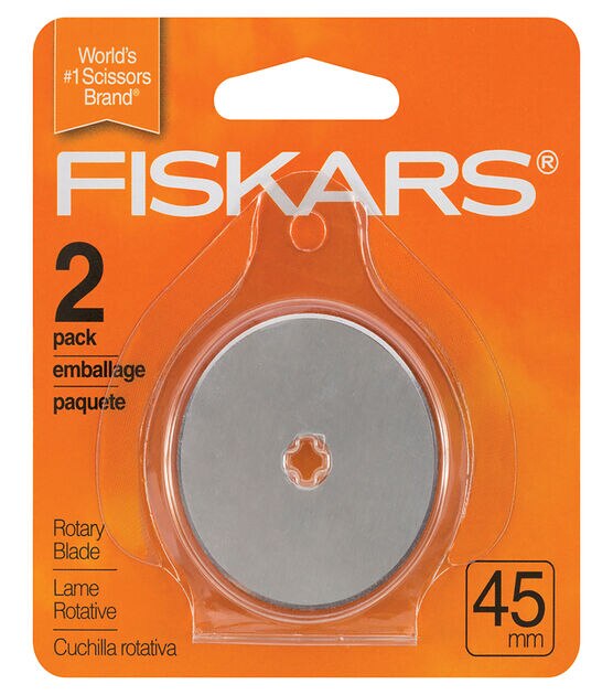 Fiskars 45mm Pinking Stainless Steel Replacement Rotary Cutter Blade 