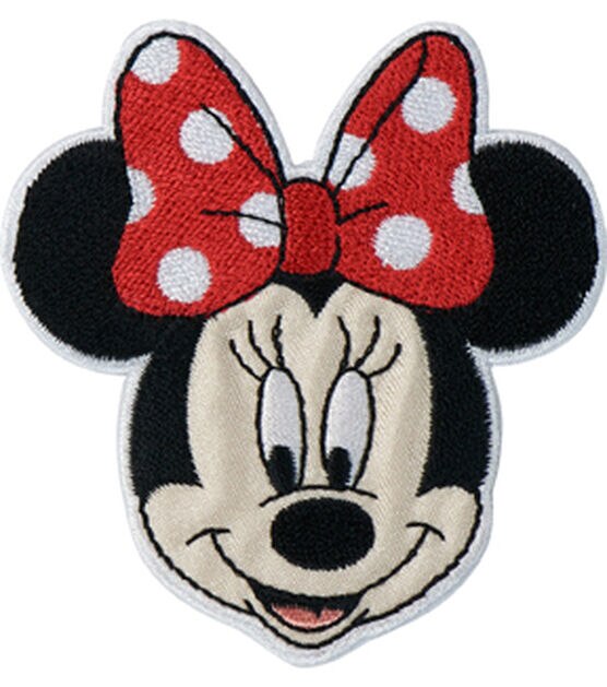 Iron on patches - Minnie Mouse seated wings Disney – pink – 7,5x7,5cm -  Application Embroided badges | Catch the Patch - your store for patches and