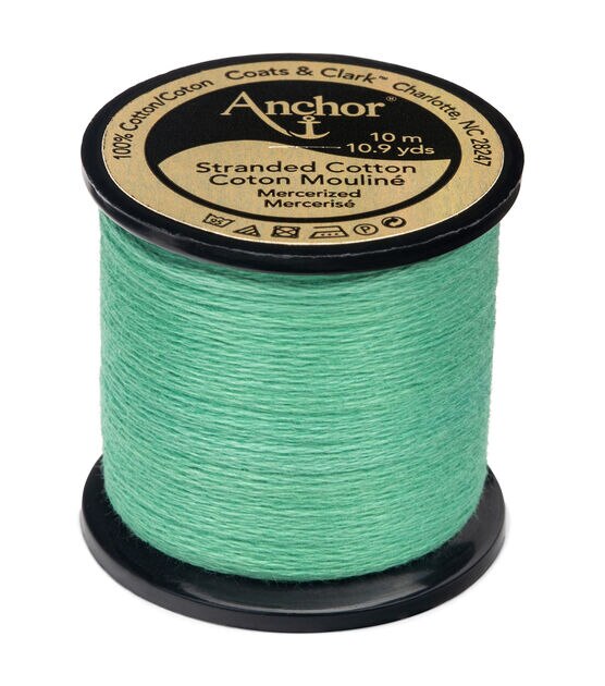 Anchor Cotton 10.9yd Greens Cotton Embroidery Floss, , hi-res, image 1