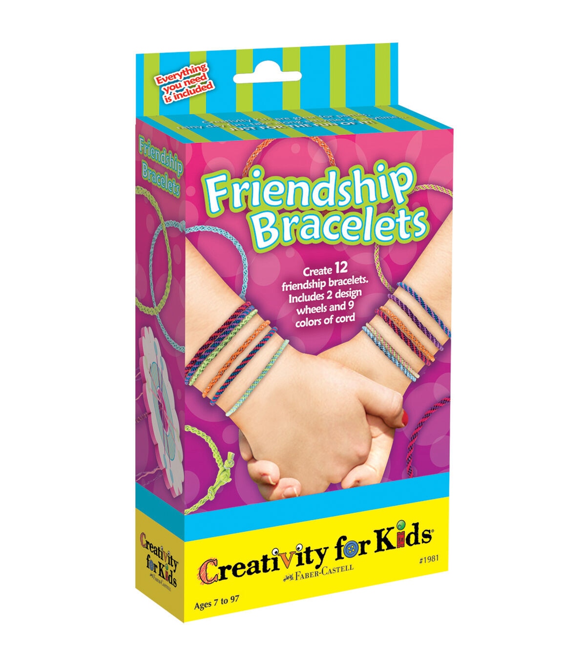 Friendship Bracelet Kit for Kids & Teens. Give a Friendship Gift With Our Friendship  Bracelet String Bracelet Making Kit by Wool Couture - Etsy