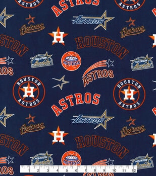 Houston Astros "Rainbow Stripe"-Fabric Traditions-BTY