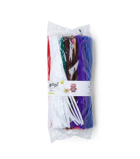 12 Plain Purple Chenille (Pipe Cleaner) 6MM Stems Choose Package Amount  (25)