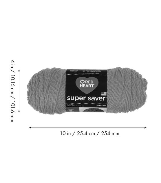 Red Heart Super Saver Worsted Acrylic Yarn 3 Bundle, , hi-res, image 10