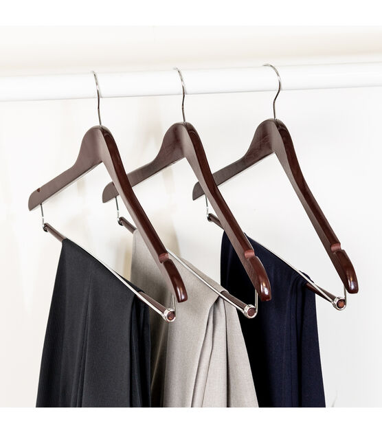 Luxury Wooden Suit Hangers