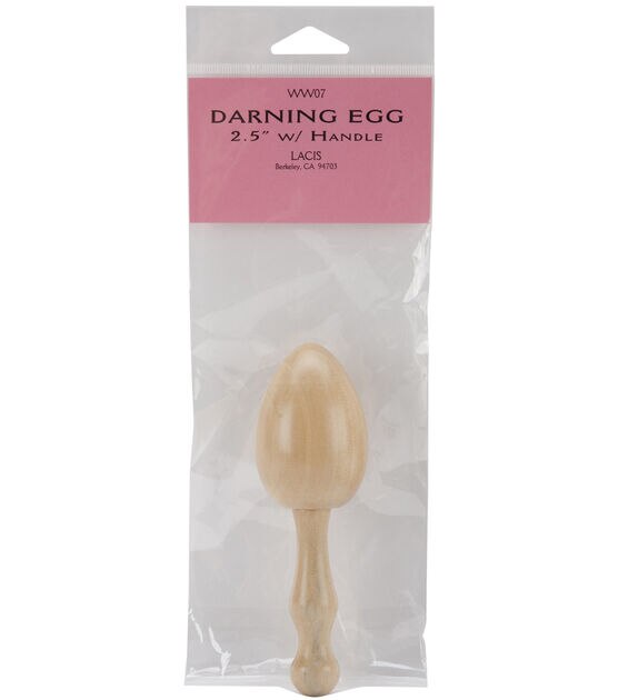 Darning Egg - A Threaded Needle