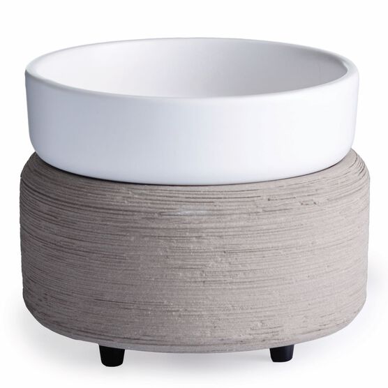 Candle Warmers 6 Gray 2 in 1 Fragrance Warmer