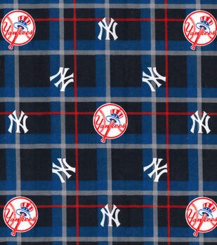 New York Yankees Patchwork MLB Cotton Fabric