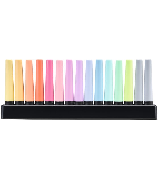 STABILO BOSS Original Fluorescent and Pastel Highlighters – Deskset of 15  Assorted Colours