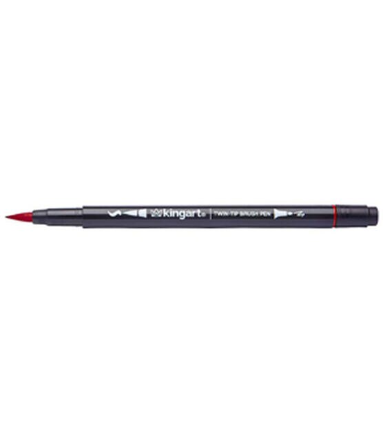 KINGART® PRO Twin-Tip™ 445 Series Brush Pen Art Markers, Set of 24 Unique &  Vivid Colors, KINGART