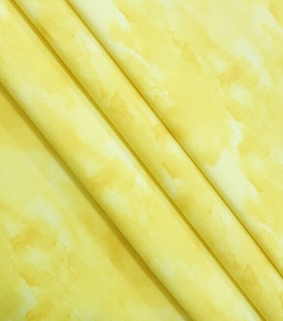 Yellow Watercolor Cotton Fabric by Keepsake Calico, , hi-res, image 3