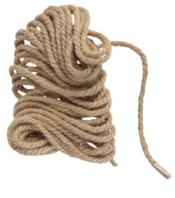 Natural Jute Rope Twisted Braided Decking Garden Boating Sash 6