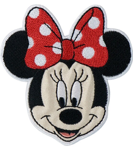 Disney 3 Minnie Mouse Iron On Patch