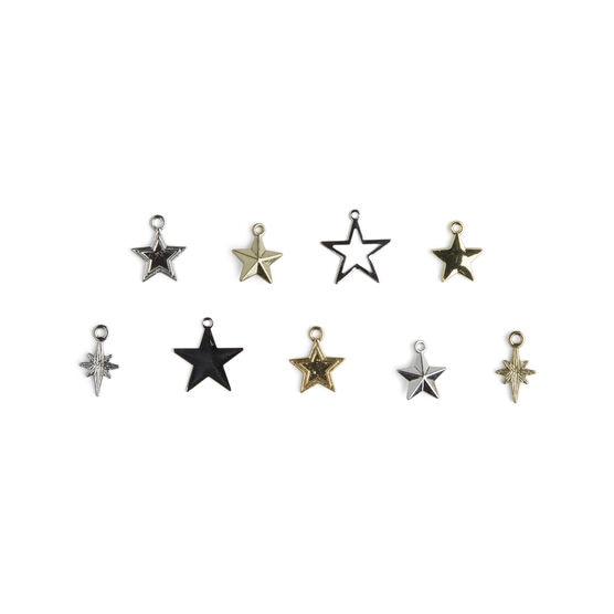 Star Shaped Charms  Jewelry Making Supplies – Small Devotions