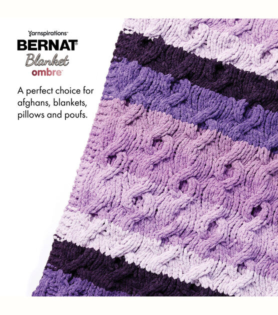 Bernat Blanket Ombre 220yds Super Bulky Polyester Clearance Yarn, , hi-res, image 10