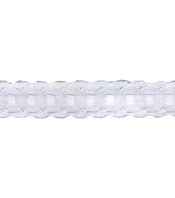 White Galloon Lace Trim - 6'' (WT0600G02)