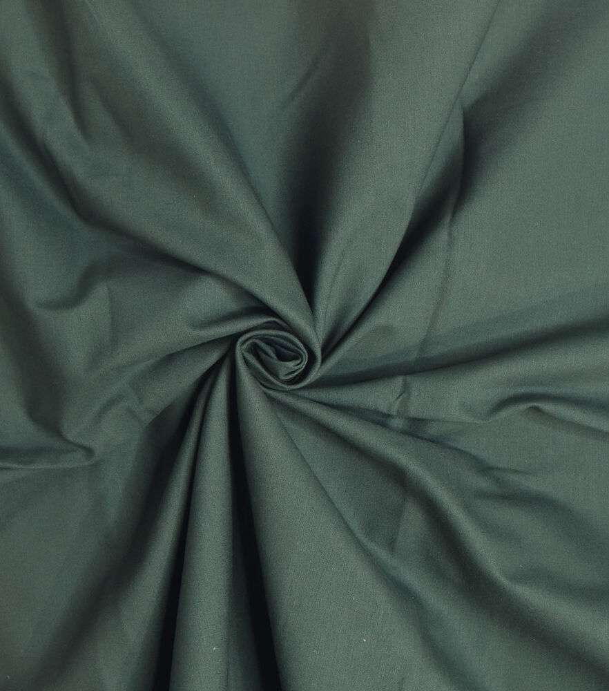Ivy Green Cotton Twill Spandex Fabric by the Yard 2 Way Stretch -   Canada