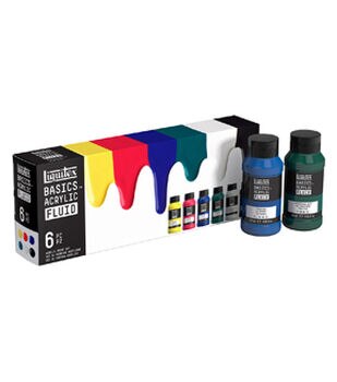 Liquitex Basics Acrylic Set, 12 colors - FLAX art & design